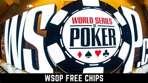 wsop free chips 2022